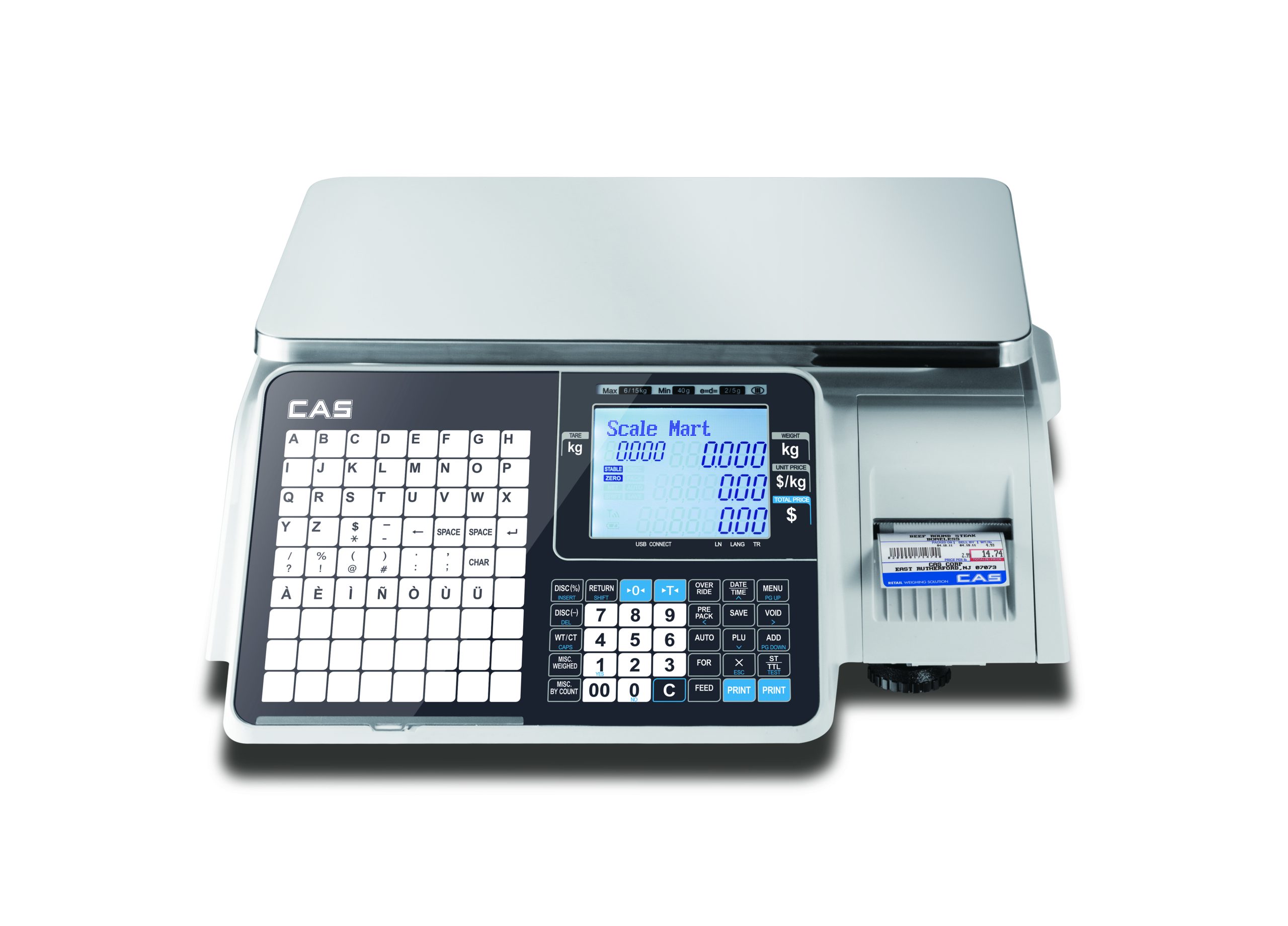 CL3000-B CL3000B Boyunsuz Barkodlu Terazi