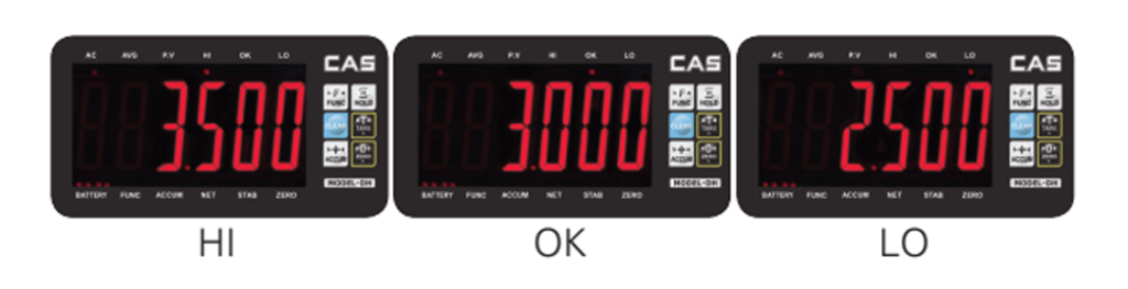 DH DH-C Elektronik Tartım İndikatörü alt
