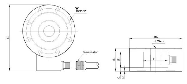 LSB Loadcell (Yük Hücresi) boyut